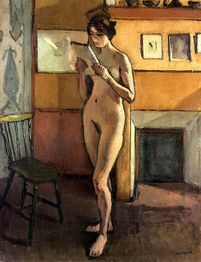 Albert Marquet. Standing Nude