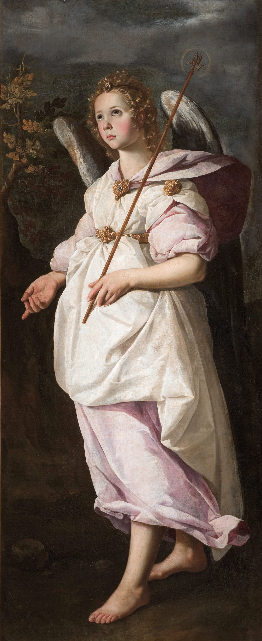 Francisco de Zurbaran. 天使加布里埃尔