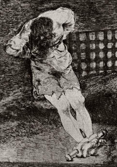 Francisco Goya. Prisoner