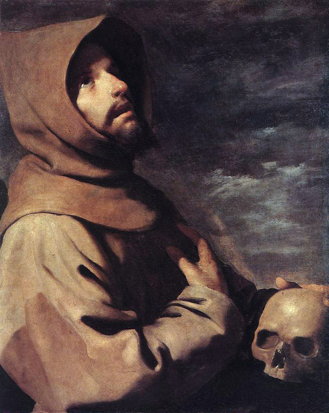 Francisco de Zurbaran. St. Francis