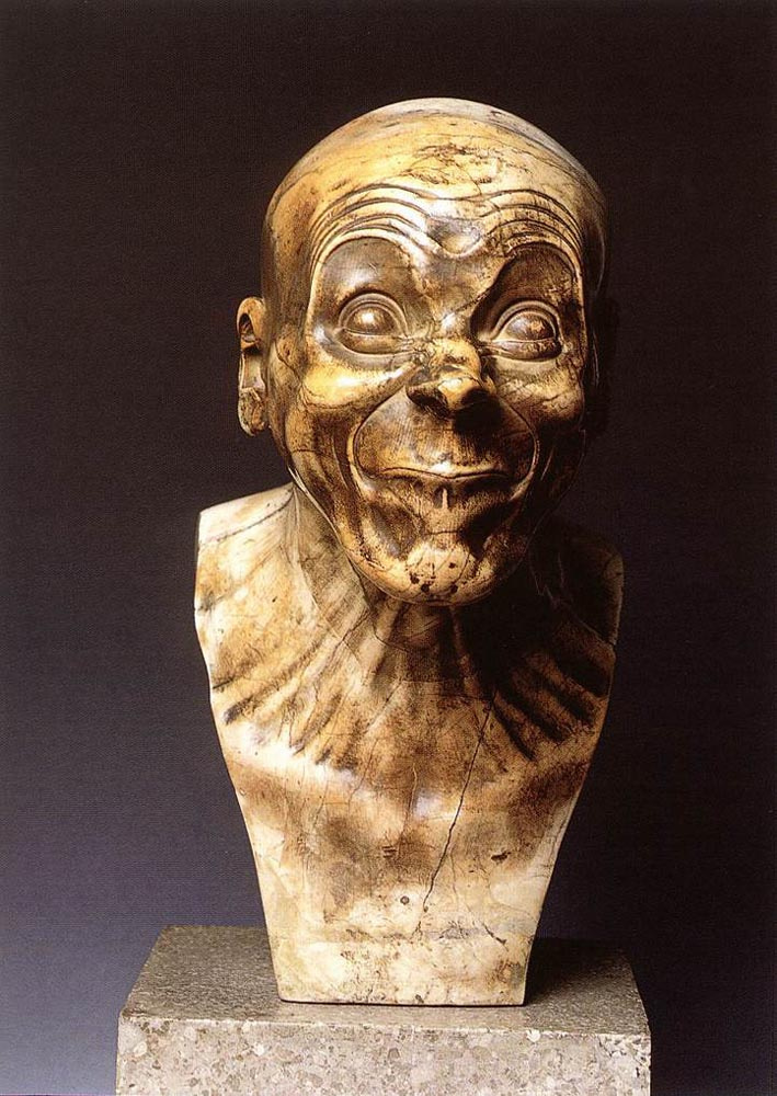 Franz Xaver Messerschmidt. Character head the lecher