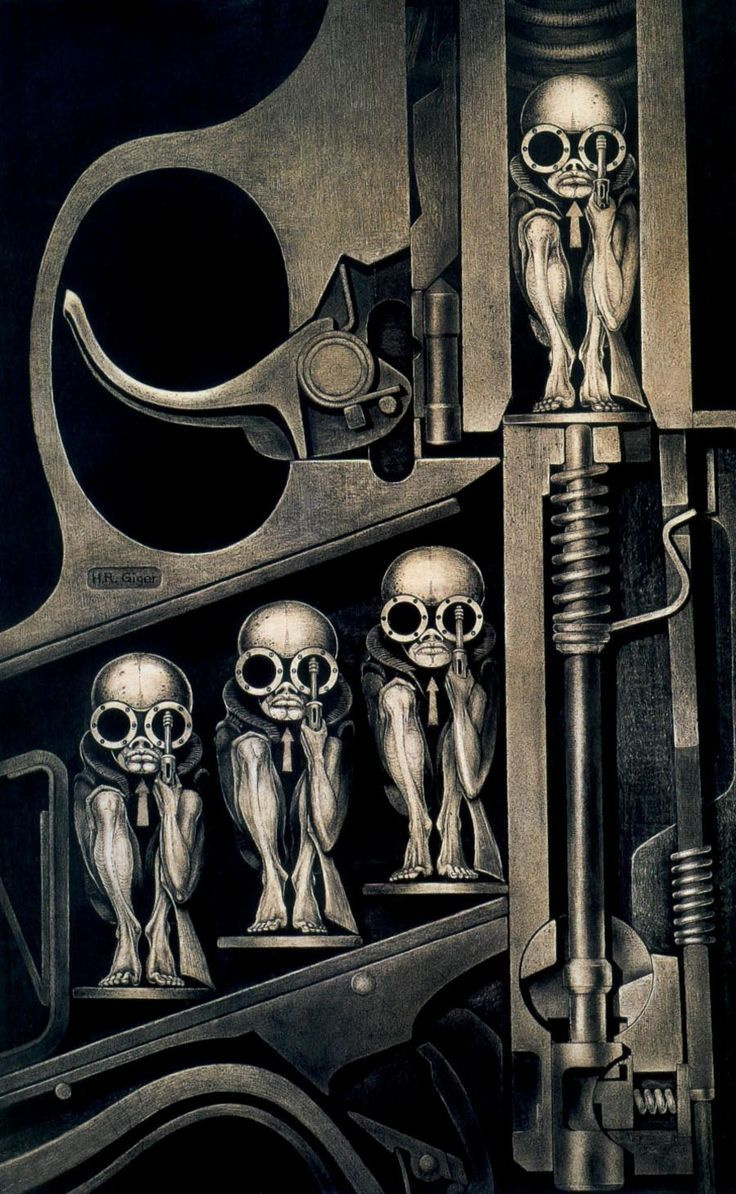 Hans Rudolph Giger. 生育机器