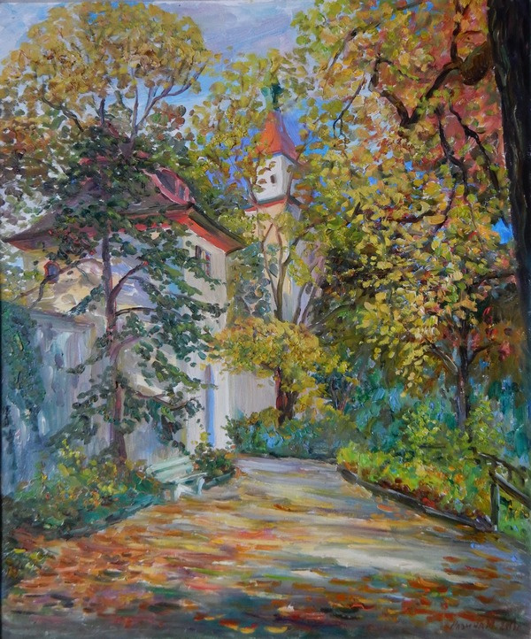 Marina Dmitrievna Razin. Germany. Autumn in Biberach. 2013