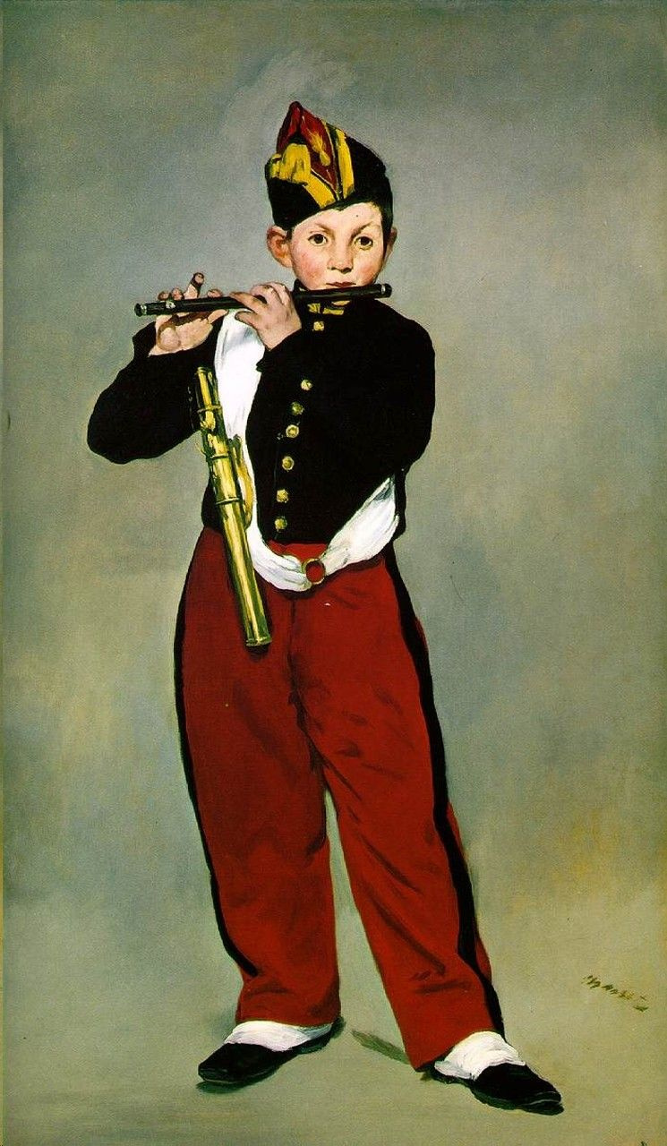 Edouard Manet. Flutist