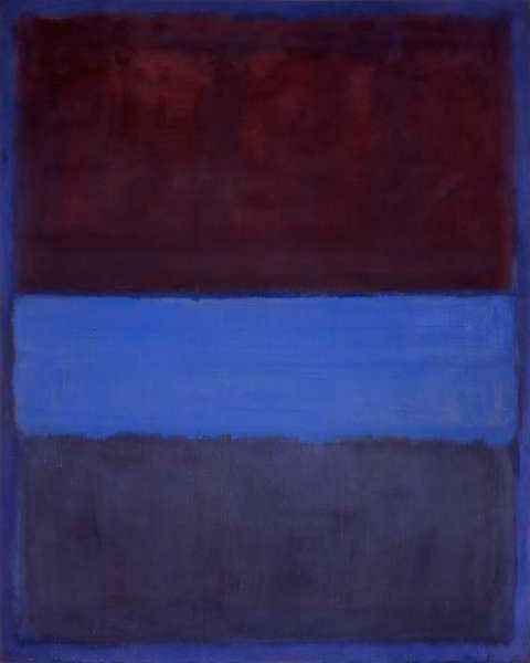 Rothko Mark.  No. 61 (rust and blue)