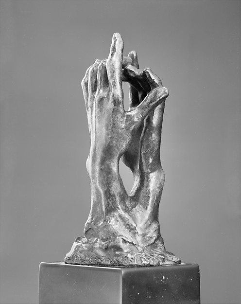 Auguste Rodin. Sketch for "the Secret"