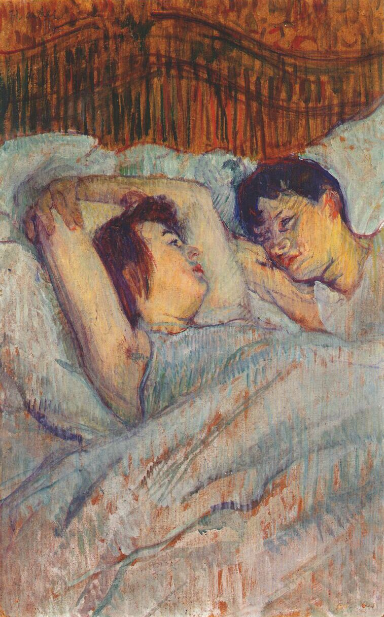 Henri de Toulouse-Lautrec. In bed