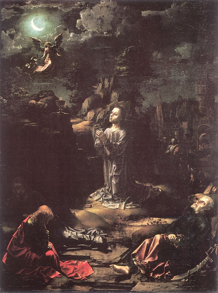 Jan Gossaert. Gebet in der Schüssel