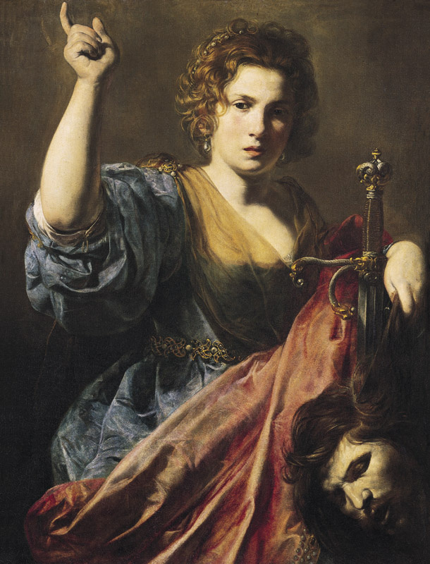 Valentine de Boulogne. Judith mit dem Kopf von Holofernes