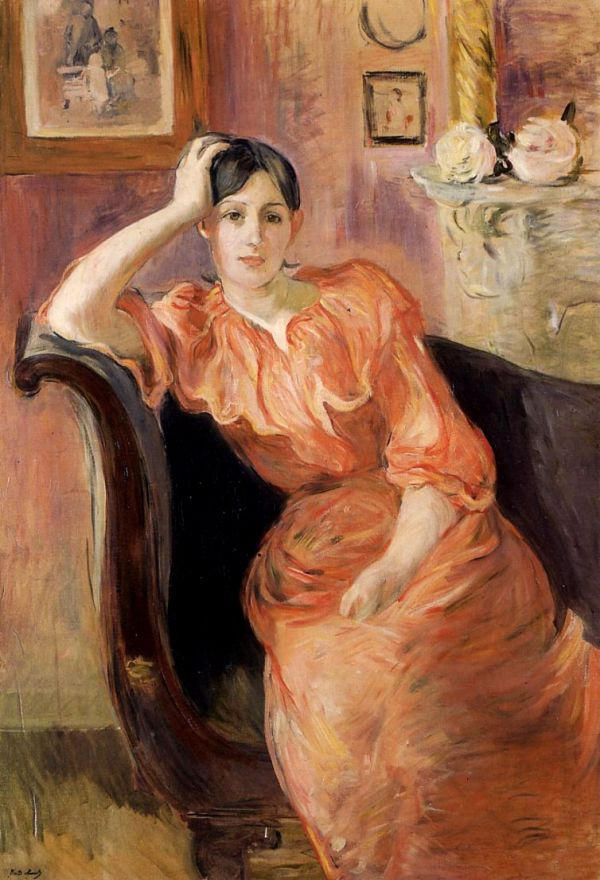 Berthe Morisot. Portrait Of Jeanne Pontillon