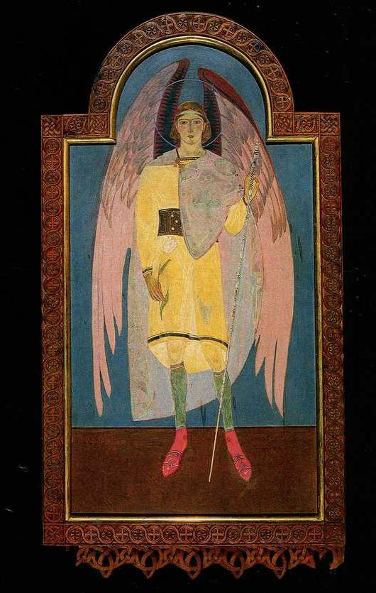 Peter Ivanovich Cold. Archangel Gabriel. Deacon Gate of the Chapel of the Holy Spirit