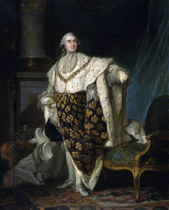 Жозеф Сиффред Дюплесси. Портрет Людовика XVI, короля Франции