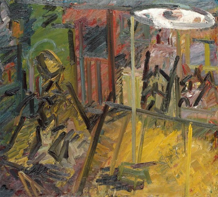Frank Auerbach. Interior Vincent terrace