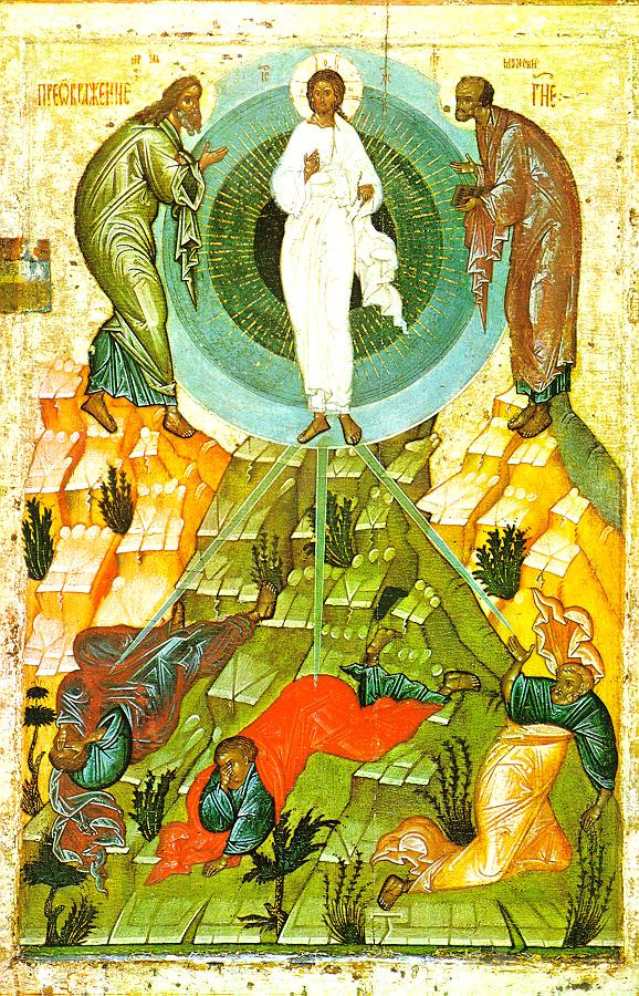 Icon Painting. Ascension