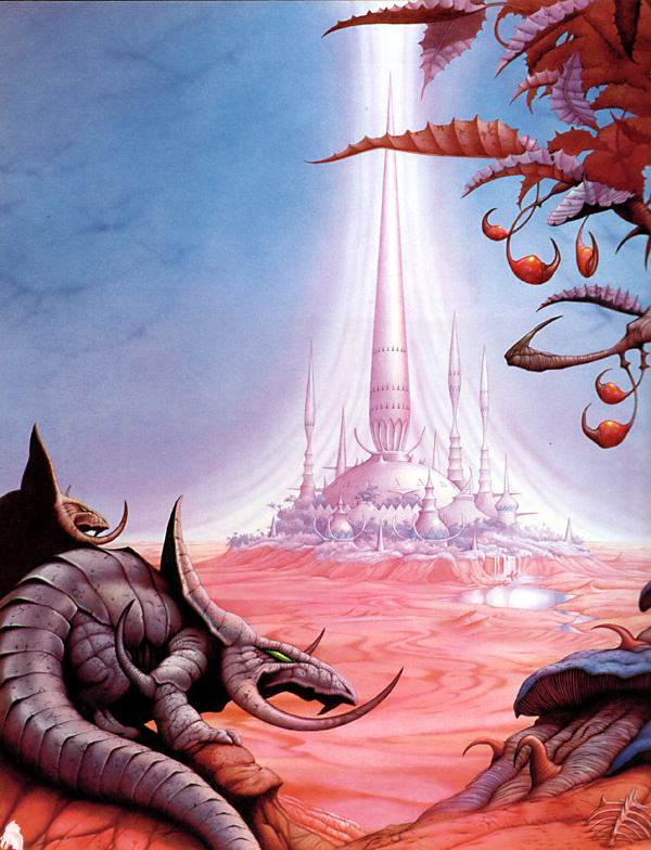 Rodney Matthews. The persecution of the dragon