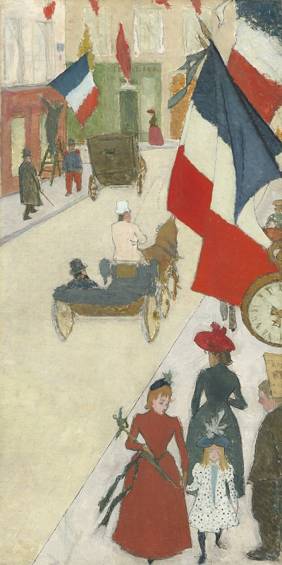 Pierre Bonnard. Paris. The Bastille day
