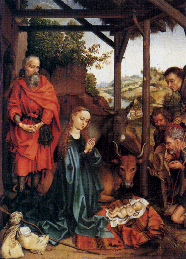Martin Schongauer. The adoration of the Magi