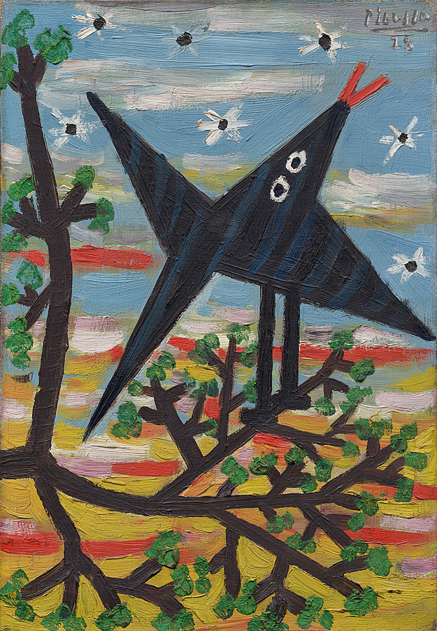 Pablo Picasso. Pájaro en el arbol