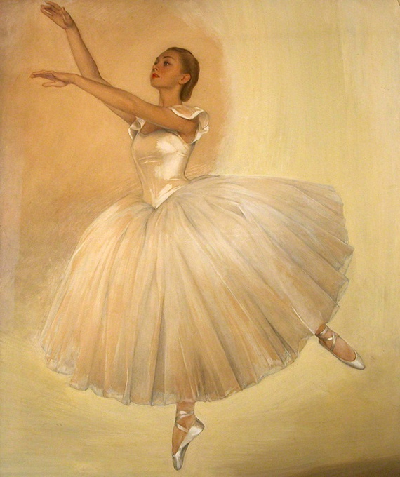 baranova Portrait of a ballerina Irina Baranova. 1939 by Saveliy Abramovich Sorin:  History, Analysis & Facts | Arthive