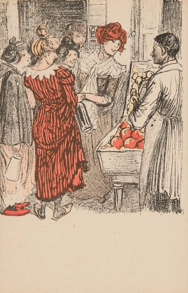 Theophile-Alexander Steinlen. On the market