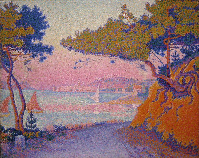 Paul Signac. The Bay Of Golfe-Juan