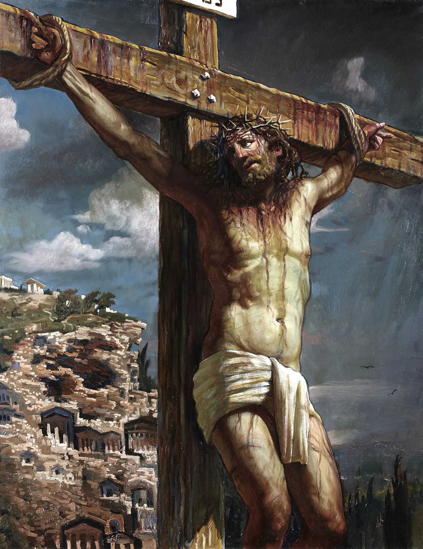 Sushienok64 @ mail.ru Mikhailovich Sushenok Igor. Crucifixion of Jesus Christ.