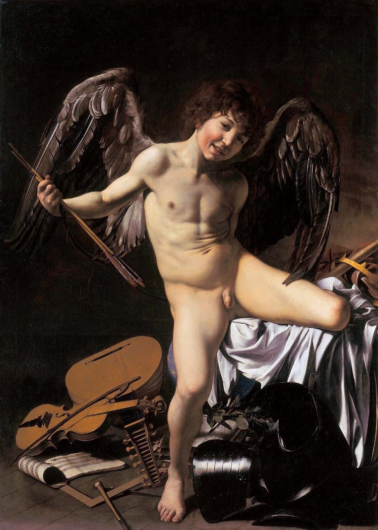 Michelangelo Merisi de Caravaggio. Amour-Winner