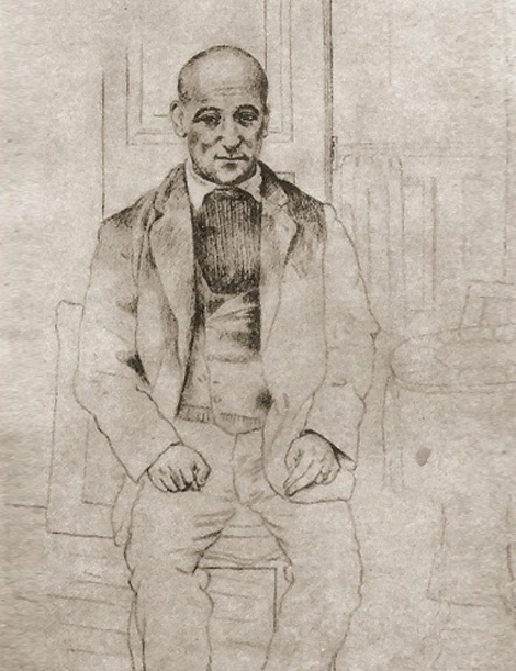 Pablo Picasso. Portrait Of Max Jacob