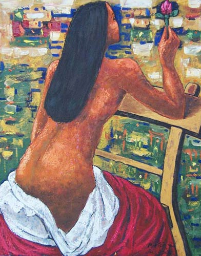 Nude lady by Muhammad Arifin: History, Analysis & Facts | Arthive