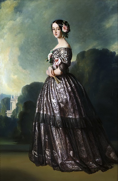 Franz Xaver Winterhalter. Françoise Caroline de Bourbon-bragança, Princess of Joinville