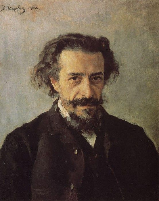 Valentin Aleksandrovich Serov. Portrait of composer P. I. Blaramberg