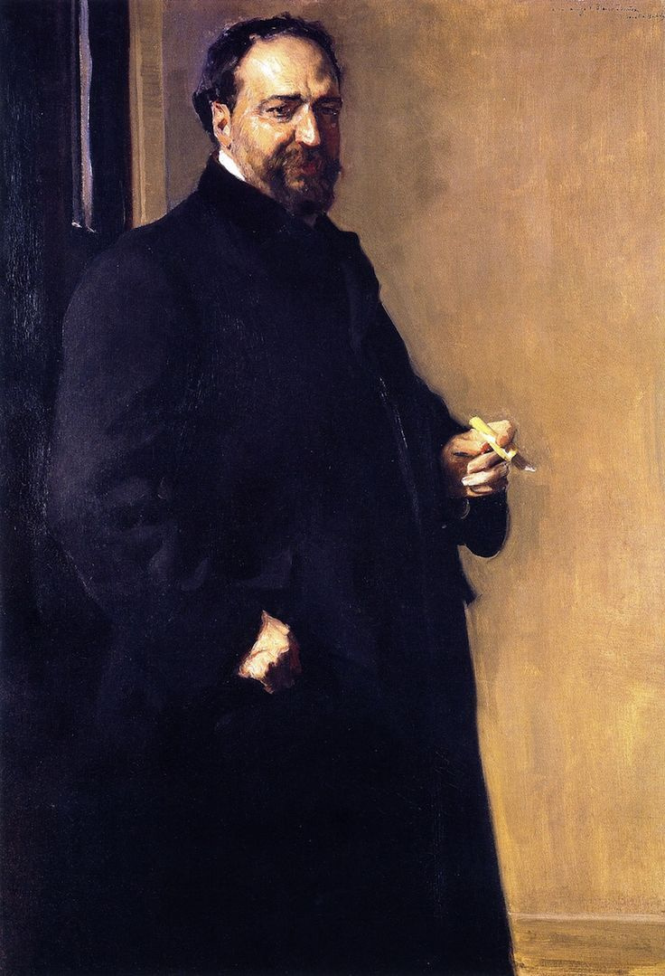 Joaquin Sorolla. Portrait Of Vicente Blasco Ibáñez