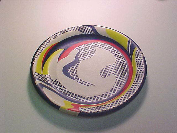 Roy Lichtenstein. Paper plate