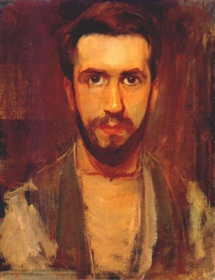 Piet Mondrian. Self-portrait