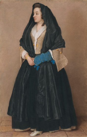 Jean-Etienne Liotard. Elegant girl in Maltese costume