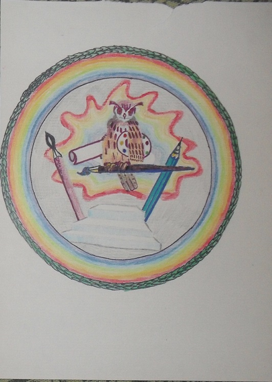 Василий Береговой. The emblem of the art school.