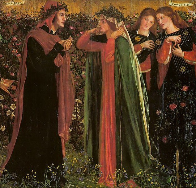 Dante Gabriel Rossetti. Beatrice II Saluti