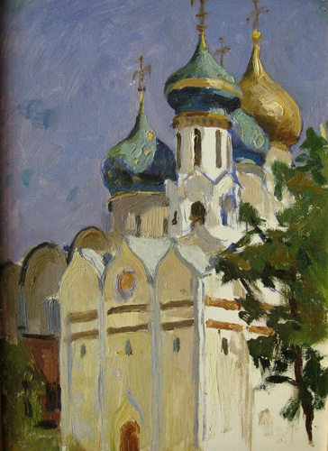 Anatoly Leonidovich Nasedkin. The Cathedral in Novgorod