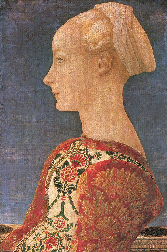 Antonio Pollaiolo. Female profile