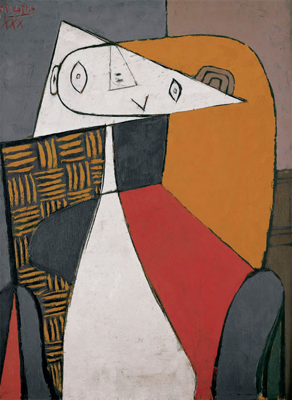 Pablo Picasso. Figure (seated woman)
