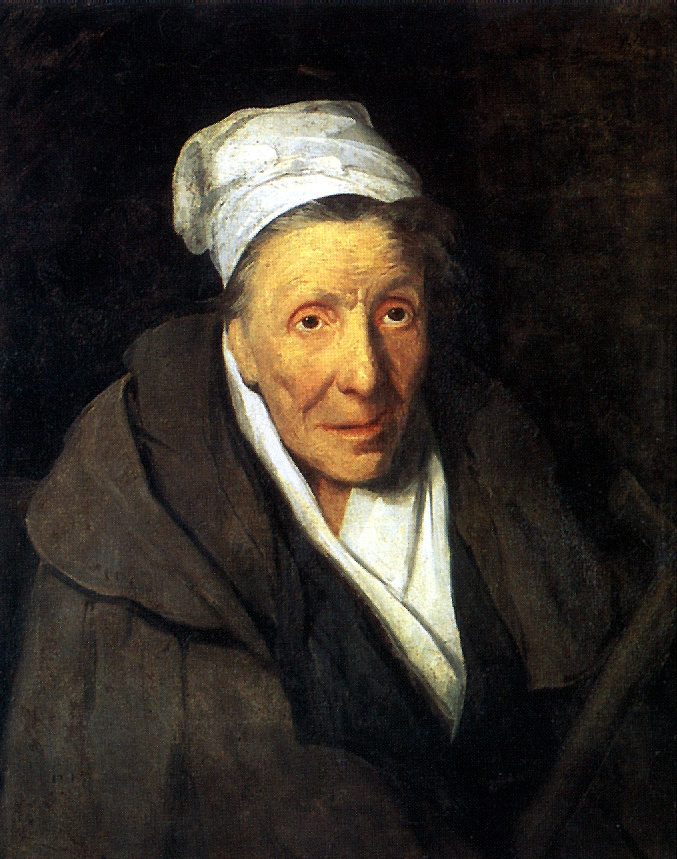 Théodore Géricault. Portrait of a crazy old woman