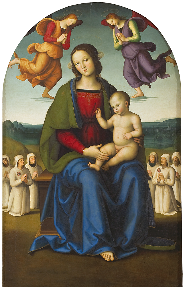 Pietro Perugino. Madonna de consuelo
