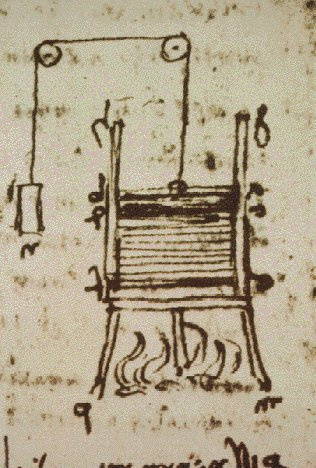 Leonardo da Vinci. Page from "the Leicester Codex"