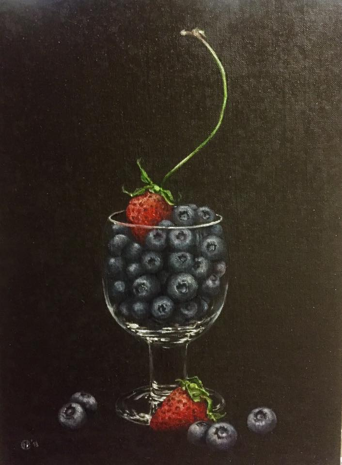 Hope Sosnovikova. Blueberry-strawberry