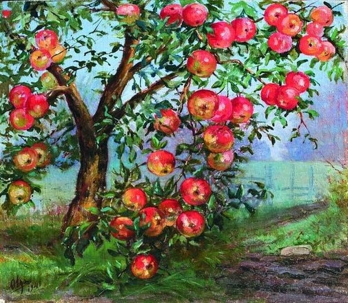 Olga Alexandrovna Romanova. The apples are ripe