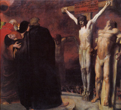Franz von Stuck. The crucifixion