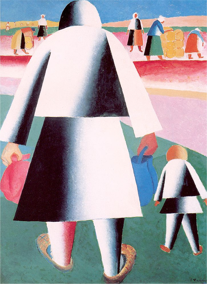 Kazimir Malevich. To harvest (Martha and Vanka)