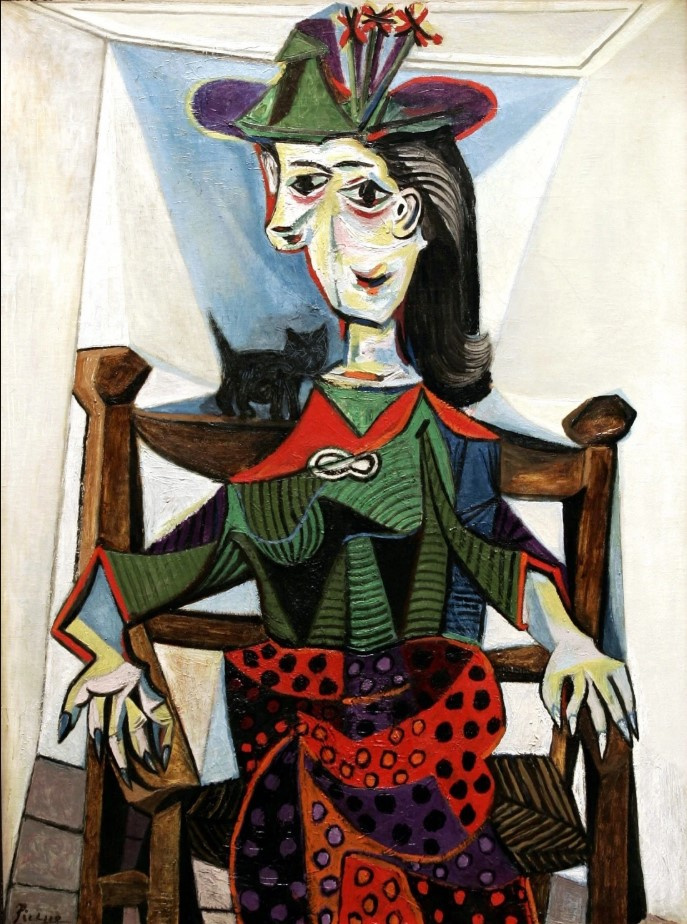 Pablo Picasso. Dora Maar with a cat