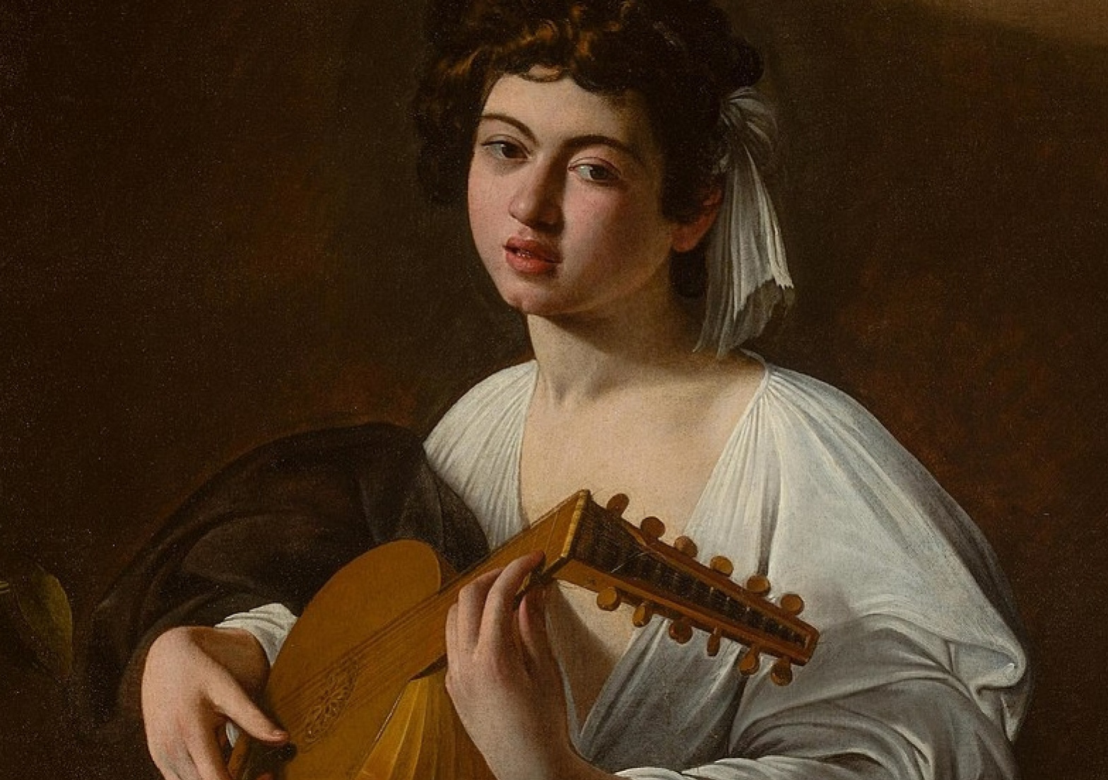 Caravaggio. Lute player Arthive