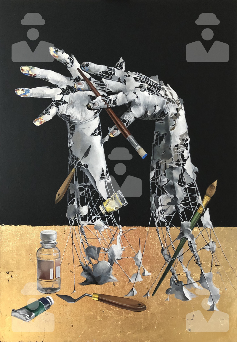 One whole, 1 2021, 70×100 cm by Olga Shatskaya: History, Analysis